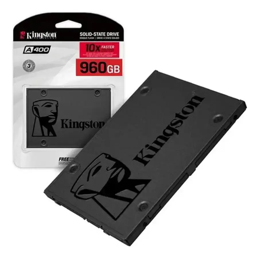 Unidad SSD Kingston A400 como ejemplo de mejora de almacenamiento